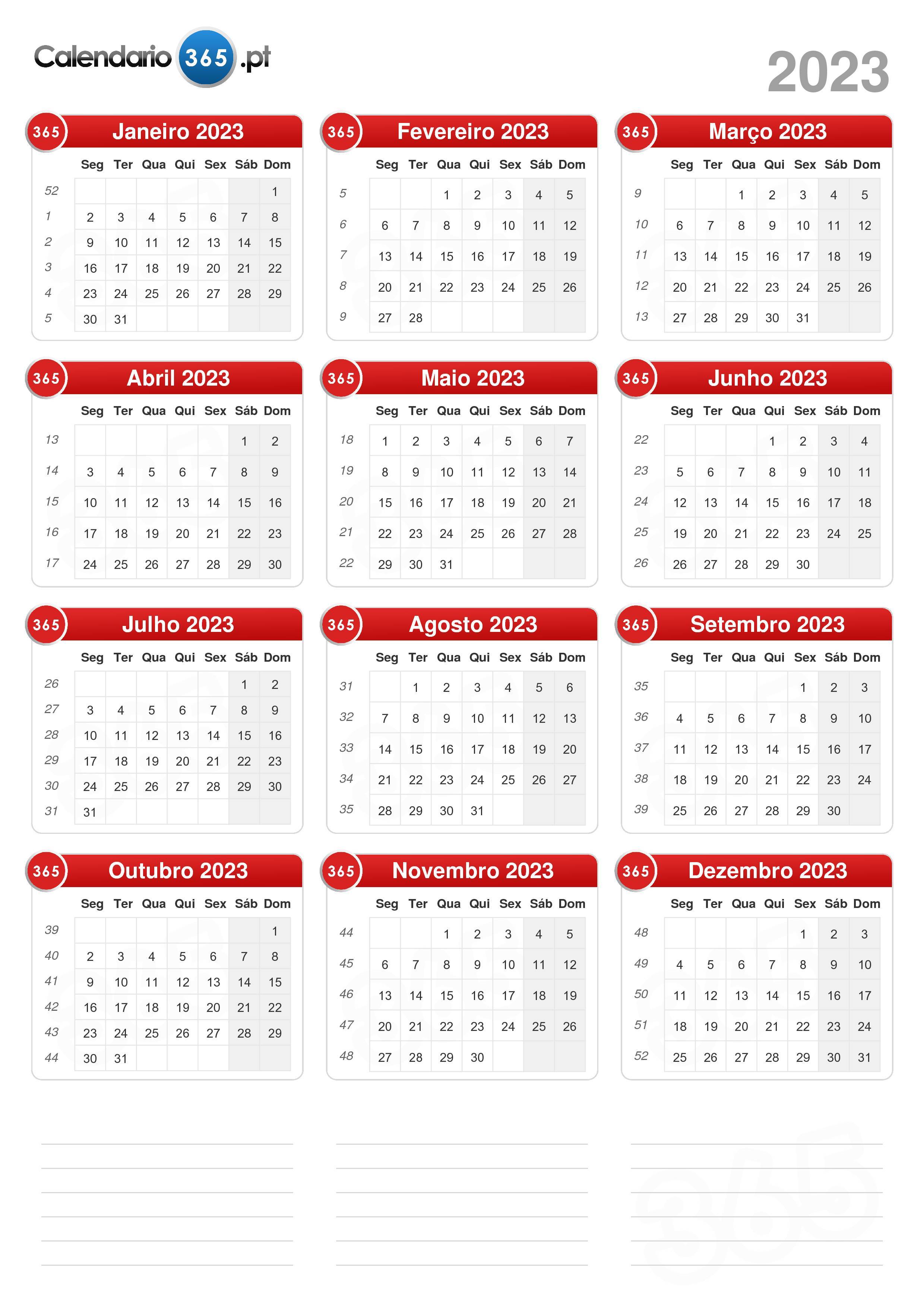 Calendario 2023 Editabile Calendario 2023 In Formato Vettoriale